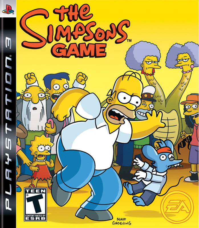 Game | Sony Playstation PS3 | The Simpsons Game