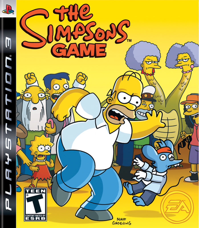 Game | Sony PlayStation PS3 | The Simpsons Game