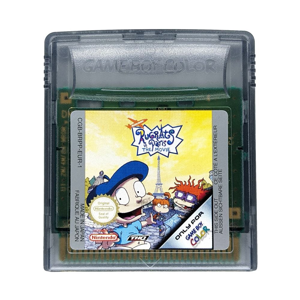 Game | Nintendo Game Boy Color | GBC Rugrats In Paris The Movie