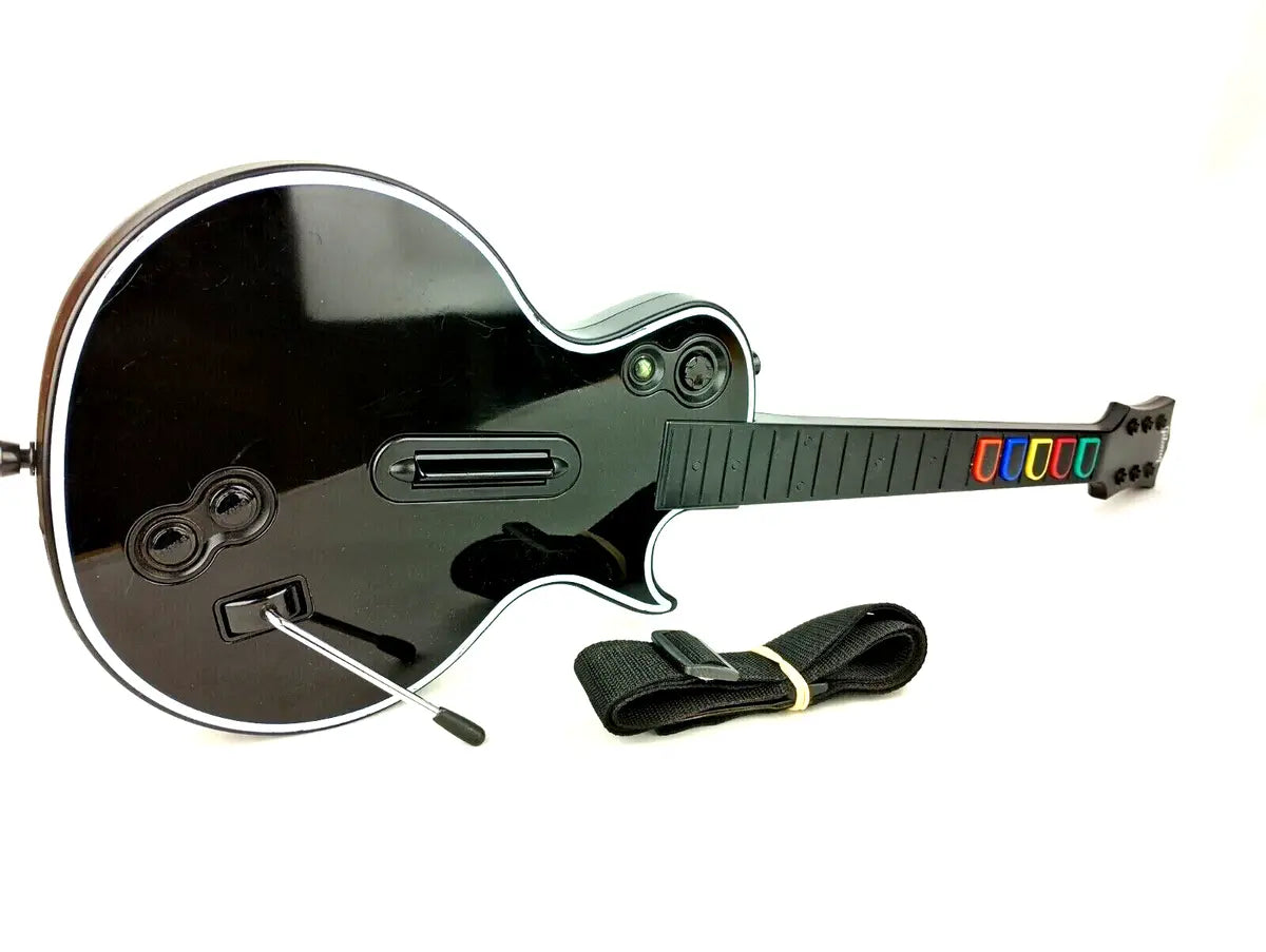Controller | Microsoft Xbox 360 | Gibson Black Guitar Hero Guitar