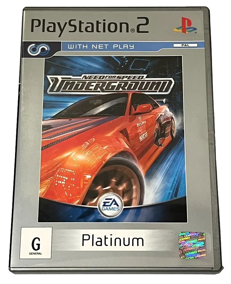 Game | Sony PlayStation PS2 | Need For Speed Underground 2 [Platinum]