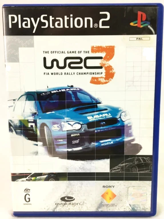 Game | Sony PlayStation PS2 | WRC 3: FIA World Rally Championship