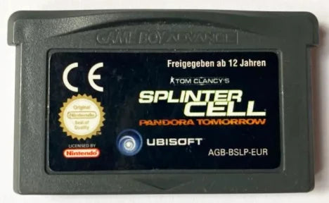 Game | Nintendo Gameboy  Advance GBA | Splinter Cell