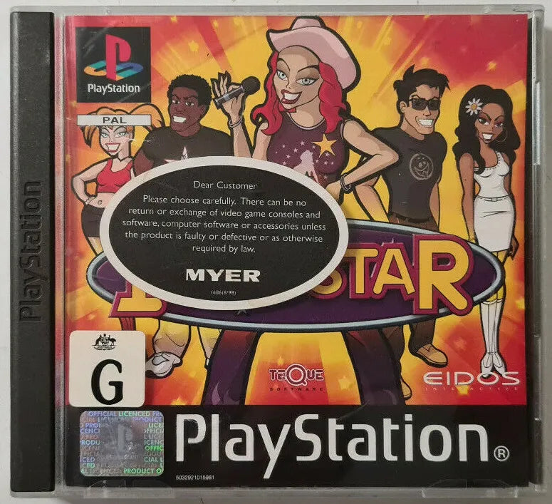 Game | Sony PlayStation PS1 | 100% STAR