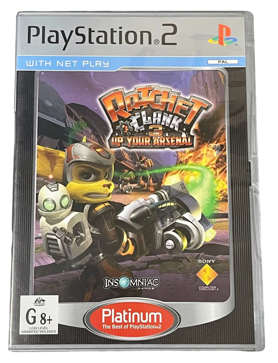 Game | Sony PlayStation PS2 | Ratchet And Clank [Platinum]