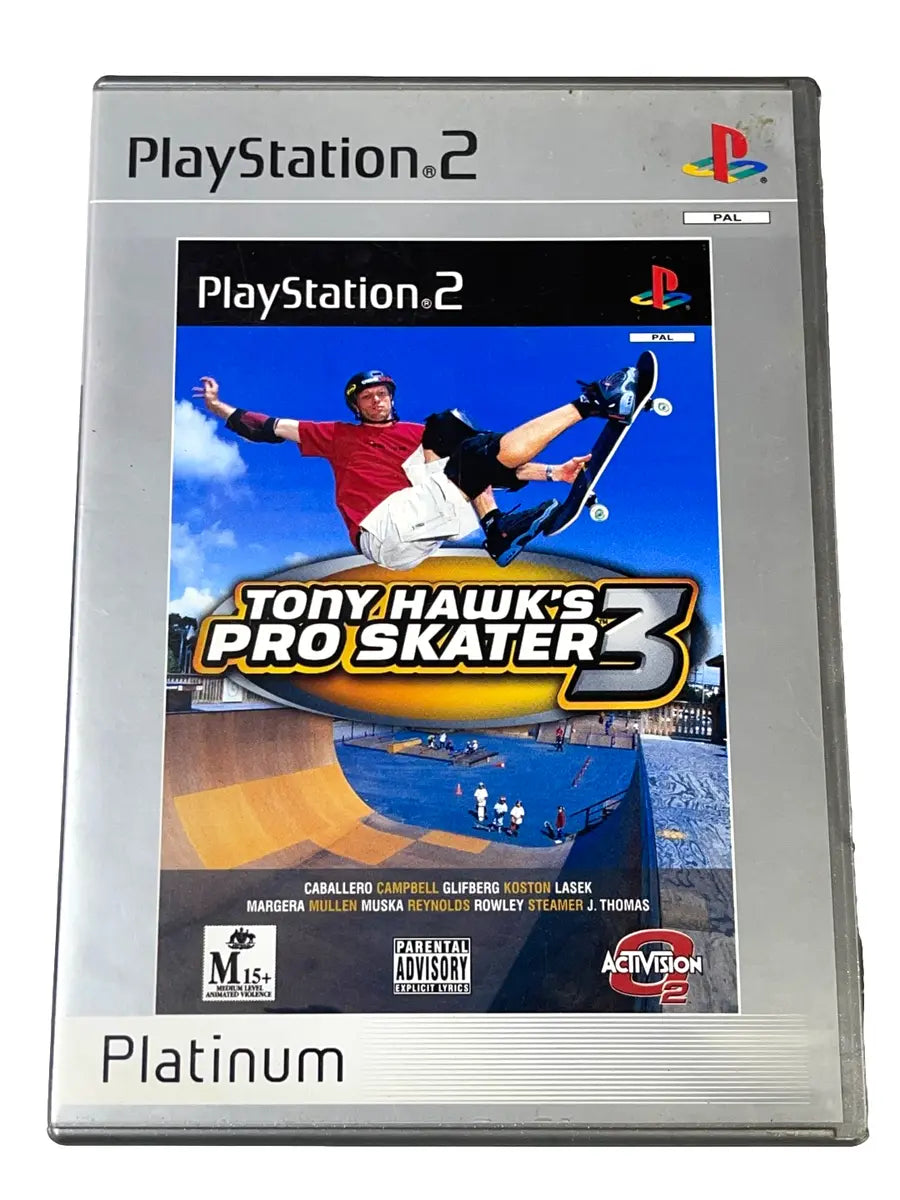 Game | Sony PlayStation PS2 | Tony Hawk Pro Skater 3 [Platinum]