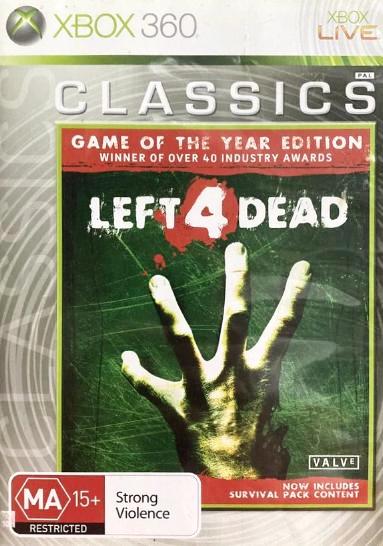 Game | Microsoft Xbox 360 | Left 4 Dead [Game Of The Year] Classics