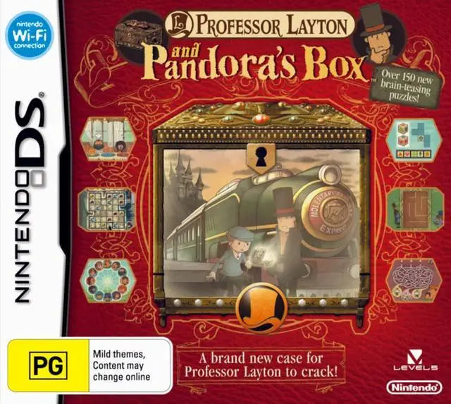 Game | Nintendo DS | Professor Layton And Pandora's Box