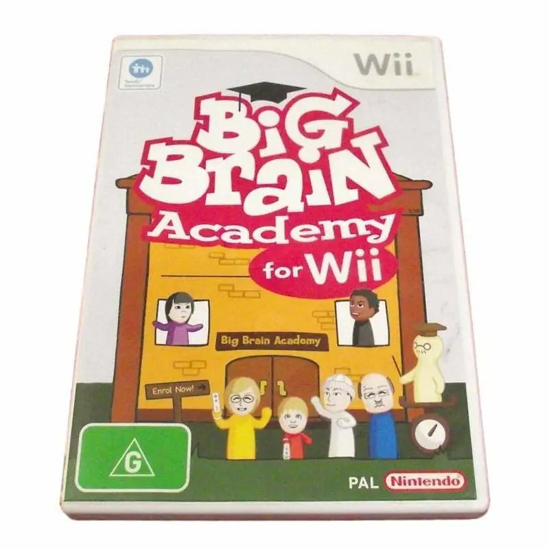 Game | Nintendo Wii | Big Brain Academy For Wii