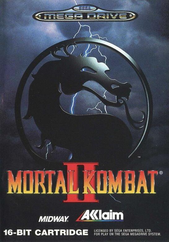 Game | Sega Mega Drive Genesis | Mortal Kombat II Platinum