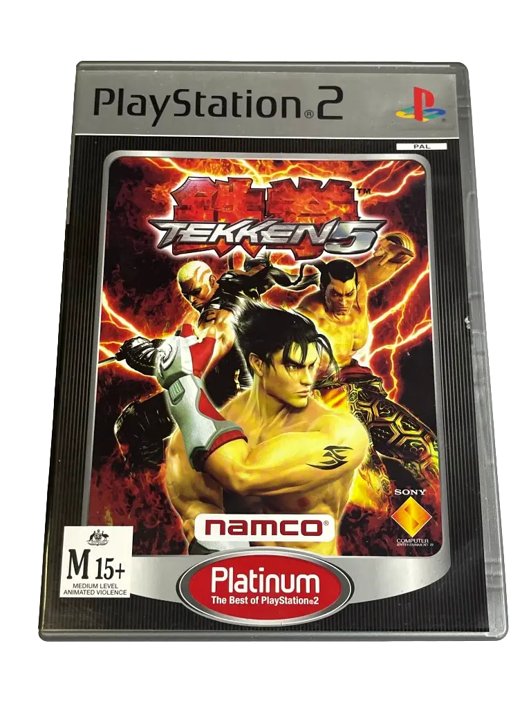 Game | Sony PlayStation PS2 | Tekken 5 Platinum