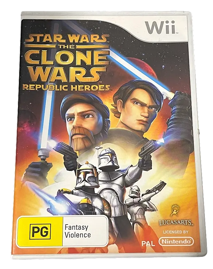 Game | Nintendo Wii | Star Wars Clone Wars Republic Heroes