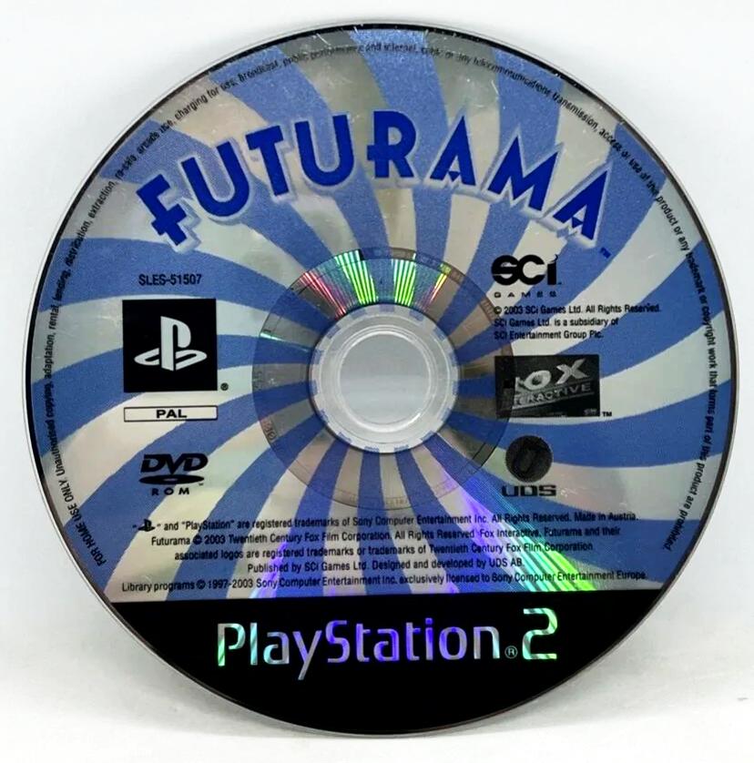 Game | Sony PlayStation PS2 | Futurama