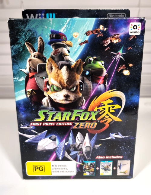 Game | Nintendo Wii U | Star Fox Zero First Print Edition
