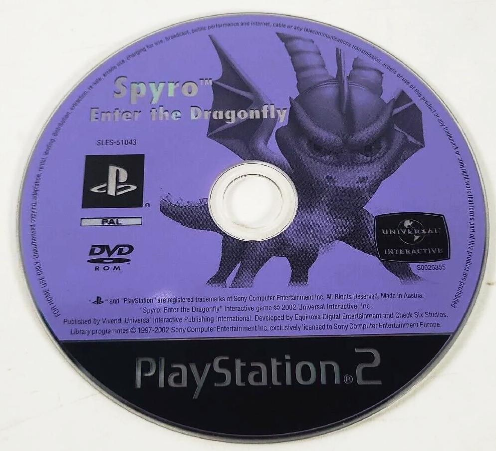 Game | Sony PlayStation PS2 | Spyro Enter The Dragonfly