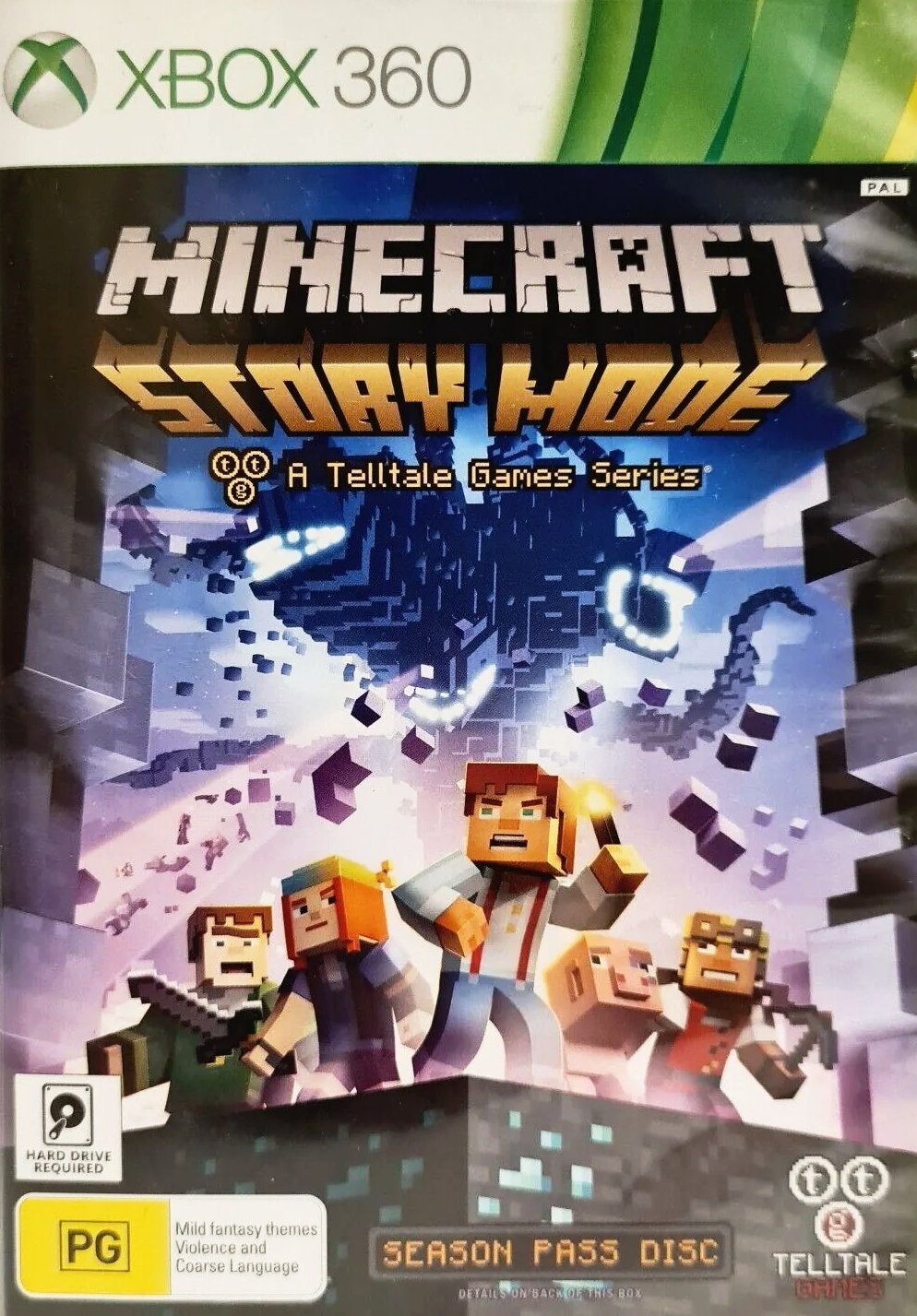 Game | Microsoft XBOX 360 | Minecraft: Story Mode Complete Adventure