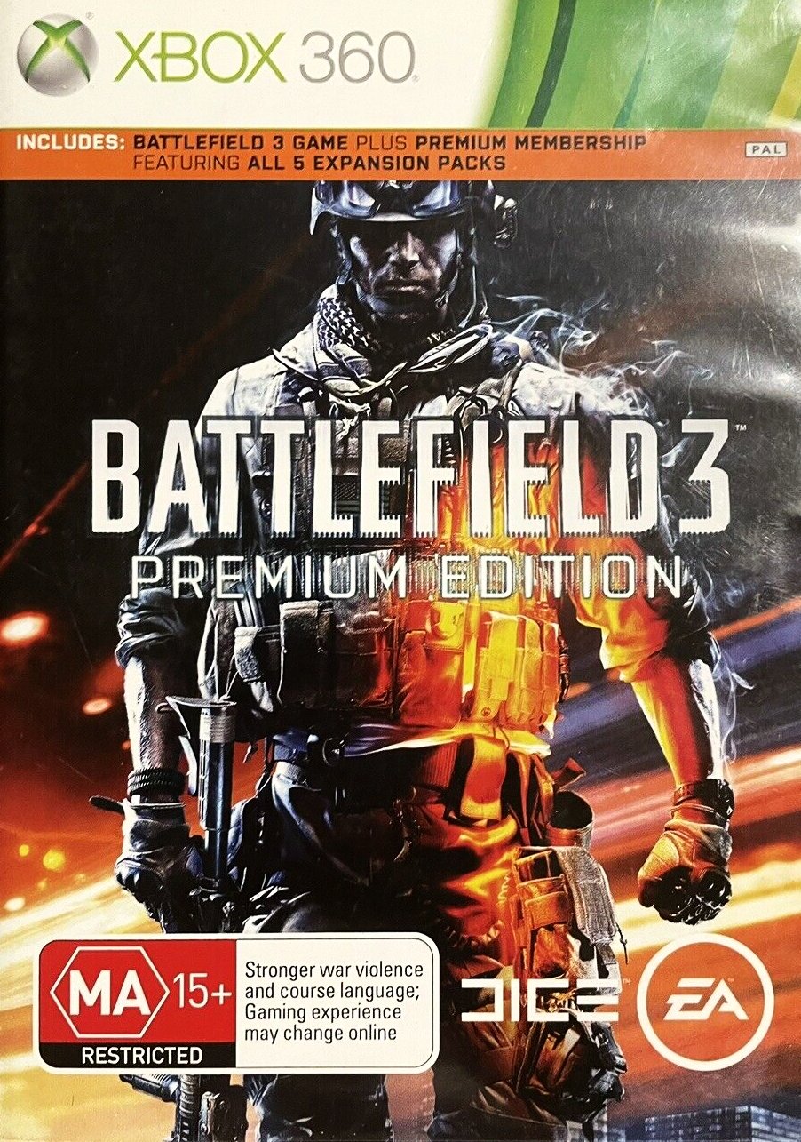 Game | Microsoft XBOX 360 | Battlefield 3 [Premium Edition]