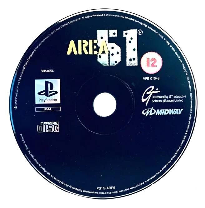 Game | Sony PlayStation PS1 | Area 51