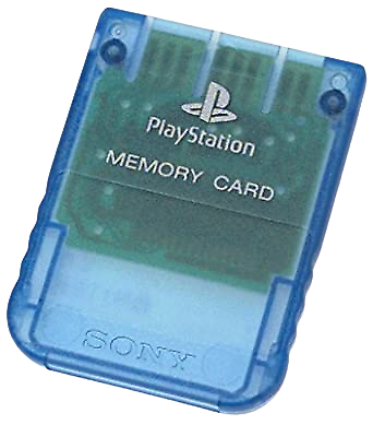 Accessory | Sony PlayStation | PS1 Memory Card
