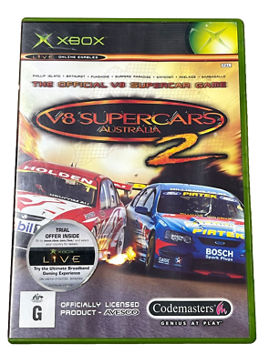 Game | Microsoft Xbox | V8 Supercars 2 Australia