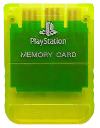 Accessory | Sony PlayStation | PS1 Memory Card