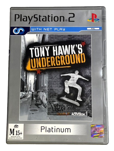 Game | Sony PlayStation PS2 | Tony Hawk Underground [Platinum]