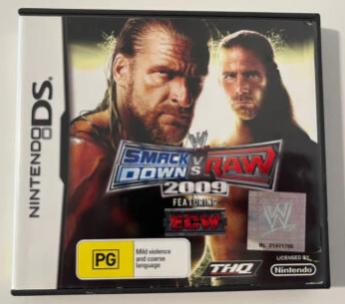 Game | Nintendo DS | WWE Smackdown Vs. Raw 2009