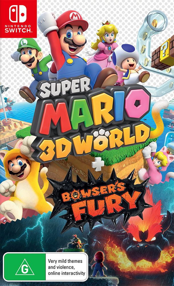 Game | Nintendo Switch | Super Mario 3D World + Bowser's Fury