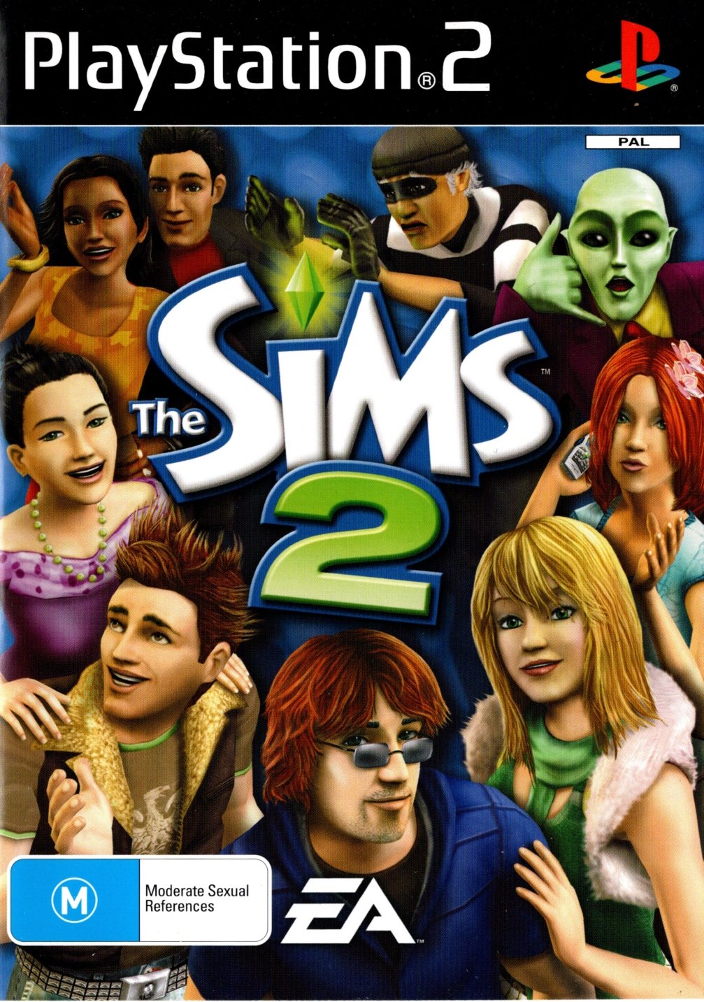 Game | Sony Playstation PS2 | The Sims 2