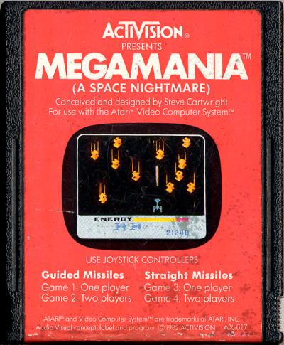 Game | Atari 2600 | Megamania