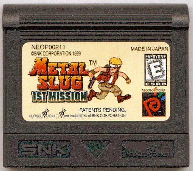 Game | SNK Neo Geo Pocket | Metal Slug 1st Mission