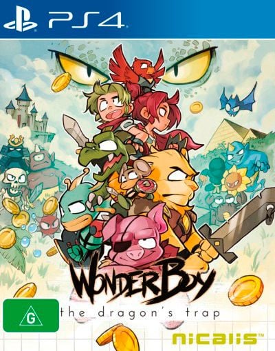 Game | Sony Playstation PS4 | Wonder Boy: The Dragon's Trap