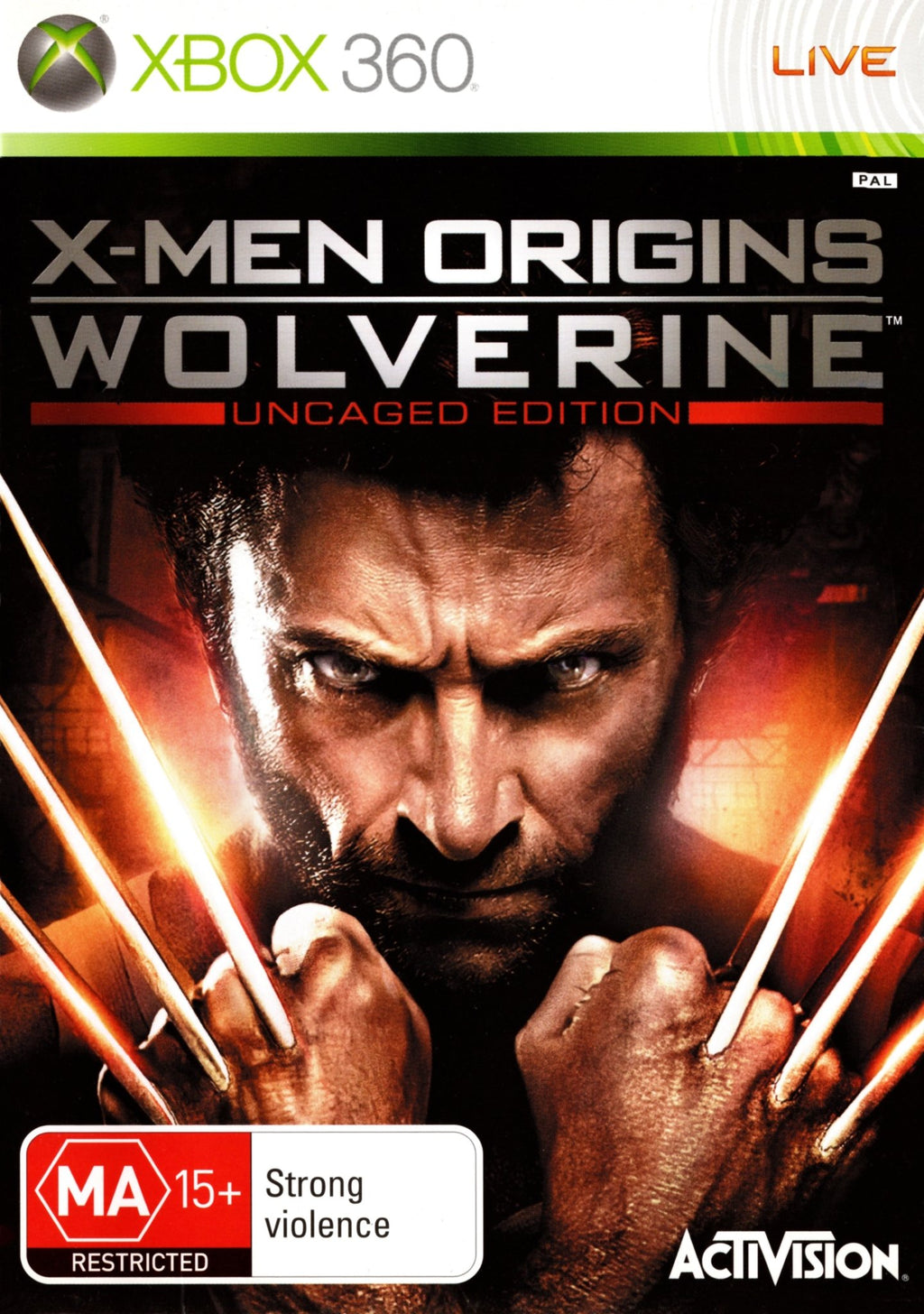 Game | Microsoft Xbox 360 | X-Men Origins: Wolverine [Uncaged Edition]