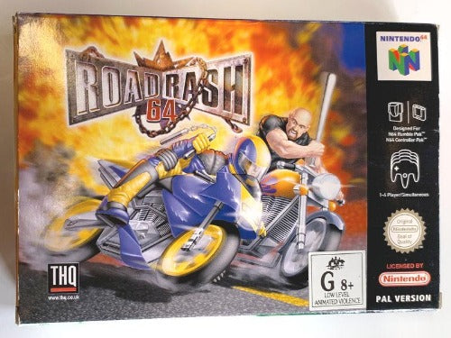 Game | Nintendo N64 | Road Rash 64