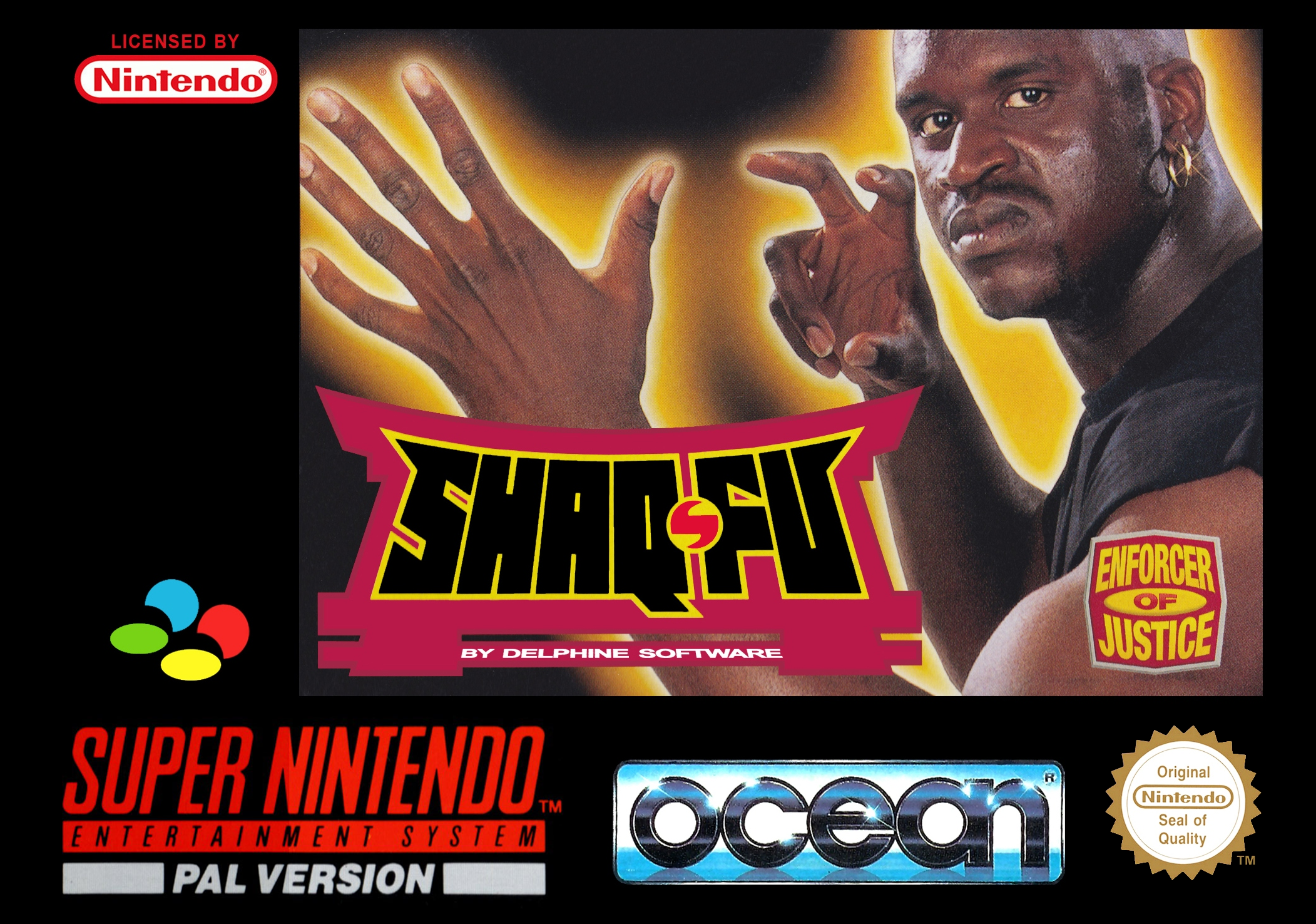 Game | Super Nintendo SNES | Shaq Fu