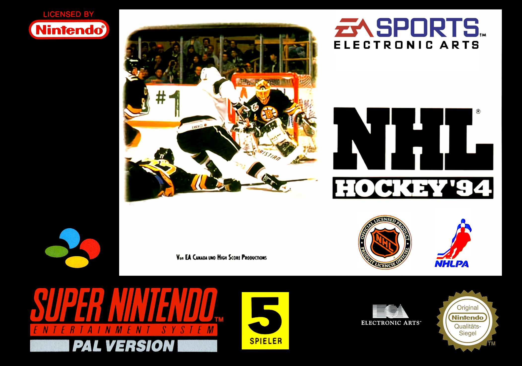 Game | Super Nintendo SNES | NHL Hockey 94