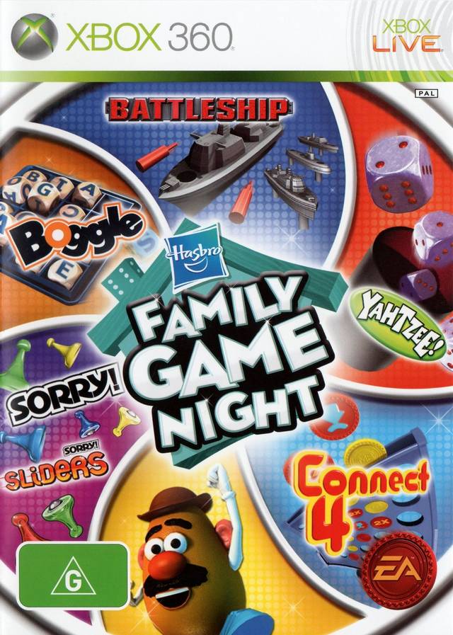 Game | Microsoft Xbox 360 | Hasbro Family Game Night