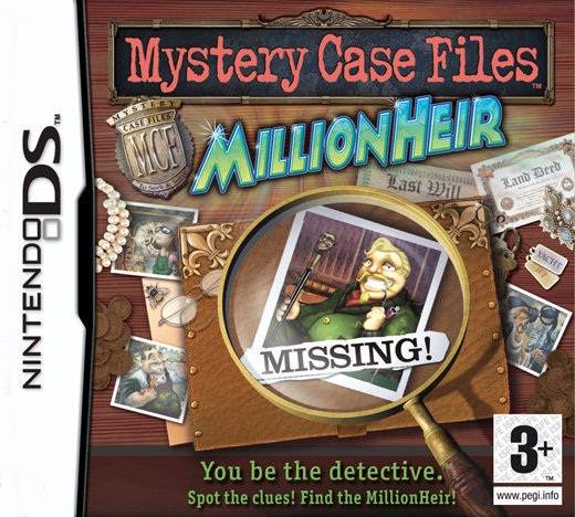 Game | Nintendo DS | Mystery Case Files MillionHeir