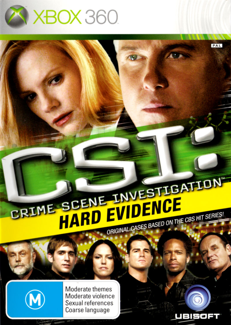 Game | Microsoft Xbox 360 | CSI: Hard Evidence