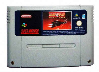 Game | Super Nintendo SNES | Turn And Burn No Fly Zone