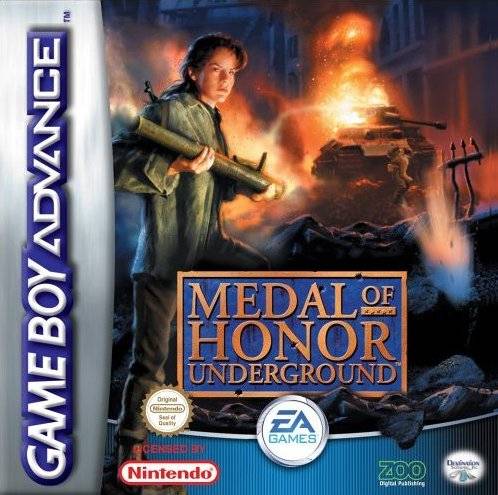 Game | Nintendo Gameboy  Advance GBA | Medal Of Honor: Underground