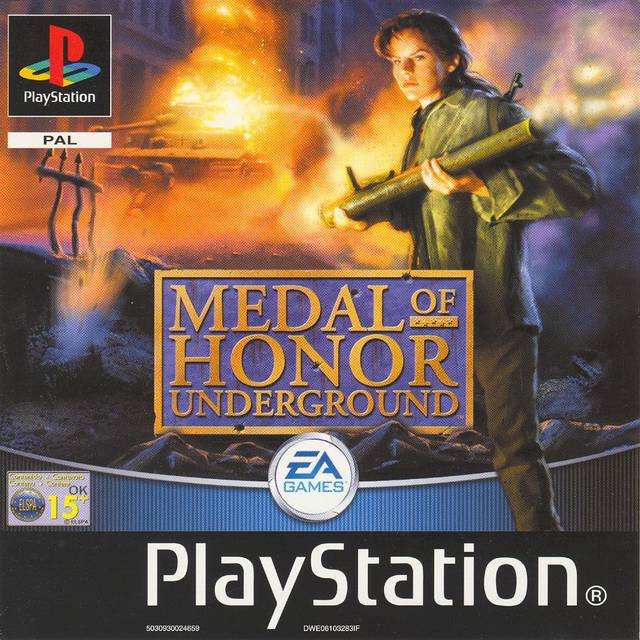 Game | Sony Playstation PS1 | Medal Of Honor Underground