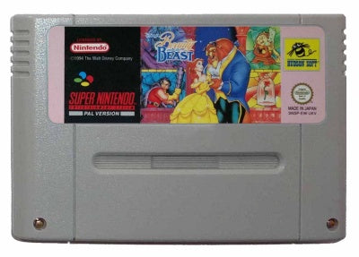 Game | Super Nintendo SNES | Beauty And The Beast