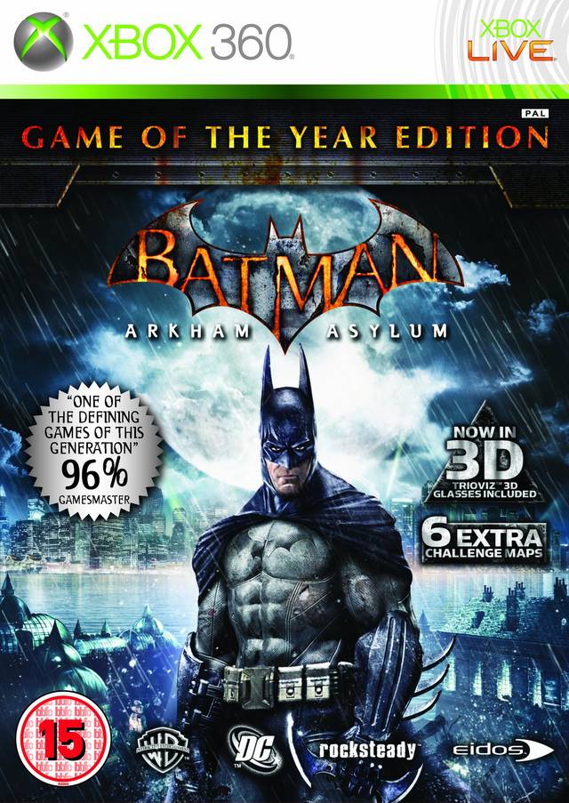 Game | Microsoft Xbox 360 | Batman: Arkham Asylum [Game Of The Year Edition]