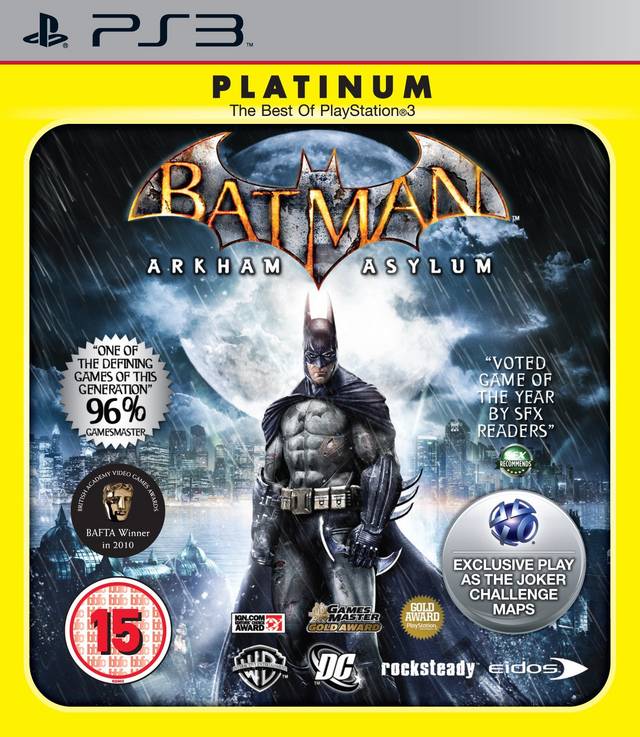 Game | Sony Playstation PS3 | Batman: Arkham Asylum [Platinum]