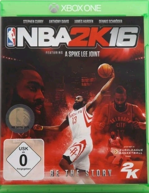 Game | Microsoft XBOX One | NBA 2K16