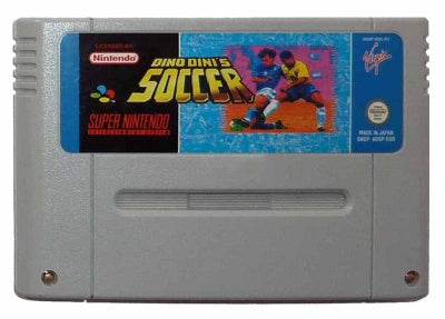 Game | Super Nintendo SNES | Dino Dini's Soccer