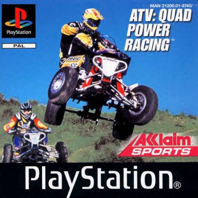 Game | Sony Playstation PS1 | ATV Quad Power Racing
