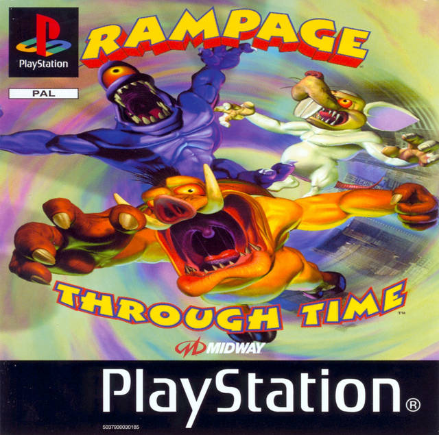 Game | Sony Playstation PS1 | Rampage Through Time