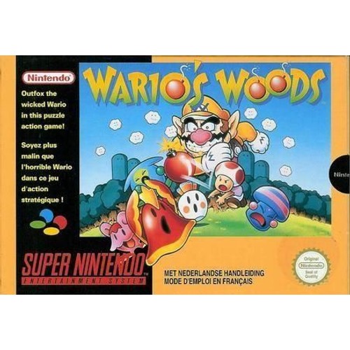 Game | Super Nintendo SNES | Wario's Woods PAL